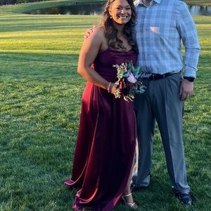 David’s Bridal Bridesmaid Dress